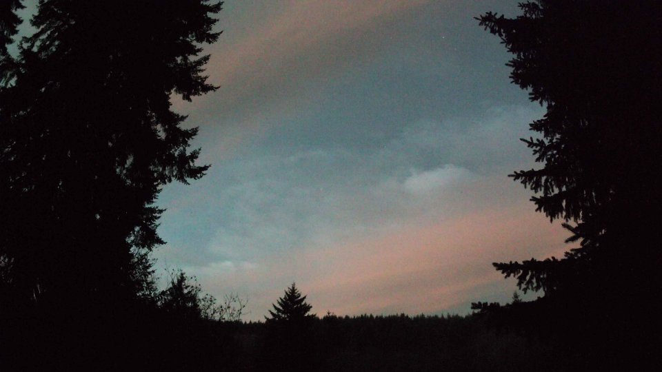 Pacific Northwest skyline timelapse frame from Nov 21st, 2025 at 6:45 AM