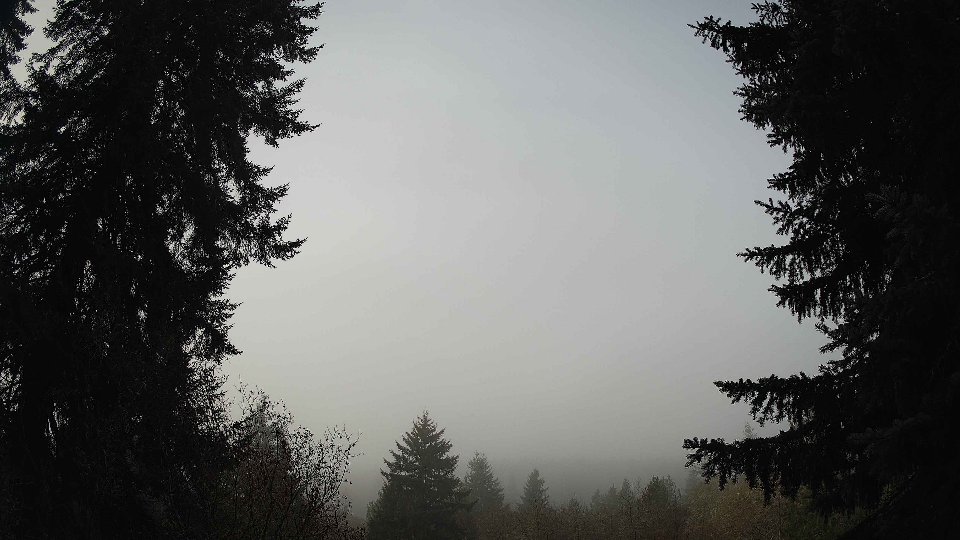 Pacific Northwest skyline timelapse frame from Nov 21st, 2025 at 9:00 AM
