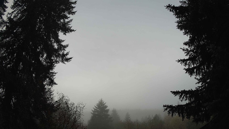 Pacific Northwest skyline timelapse frame from Nov 21st, 2025 at 9:15 AM