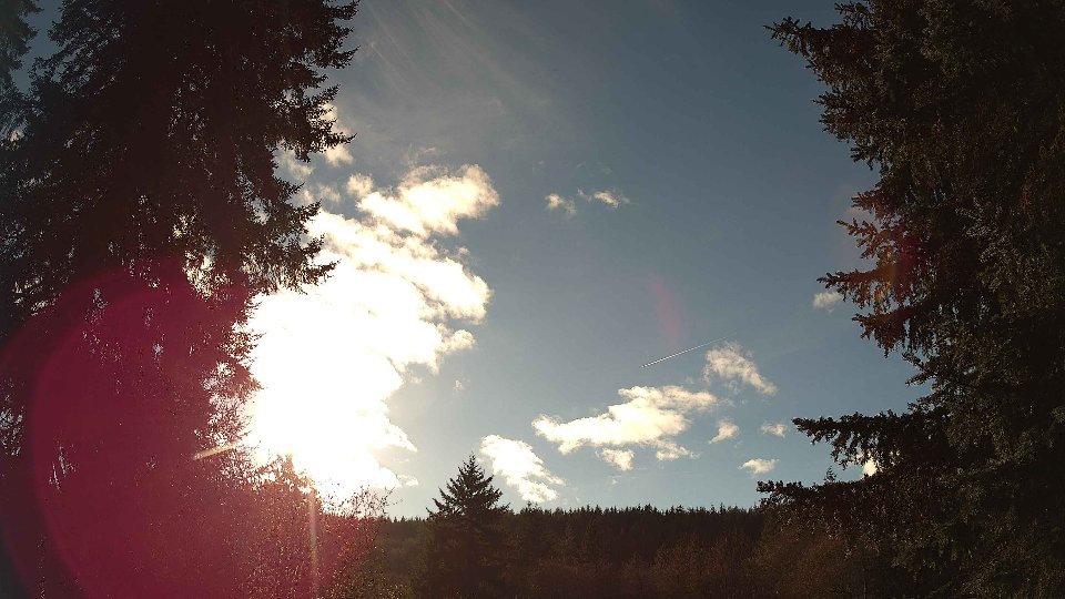 Pacific Northwest skyline timelapse frame from Nov 21st, 2025 at 2:00 PM