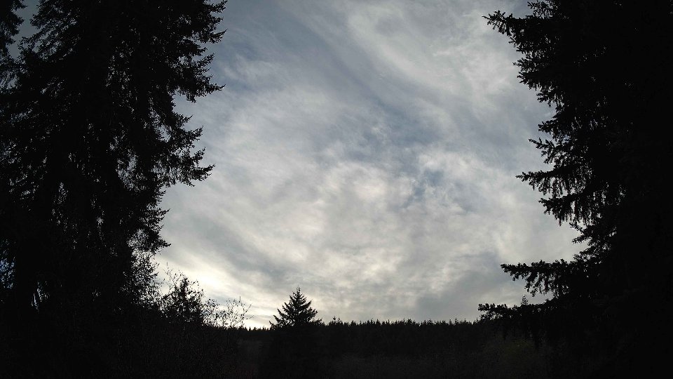 Pacific Northwest skyline timelapse frame from Nov 21st, 2025 at 3:30 PM