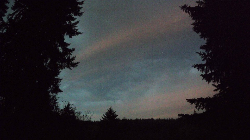 Pacific Northwest skyline timelapse frame from Nov 21st, 2025 at 6:40 AM