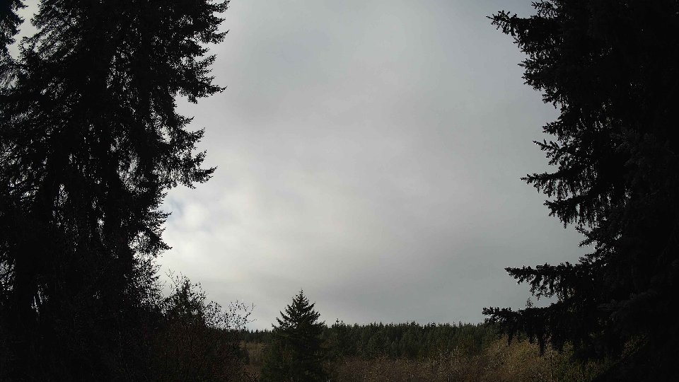 Pacific Northwest skyline timelapse frame from Nov 22nd, 2025 at 9:30 AM
