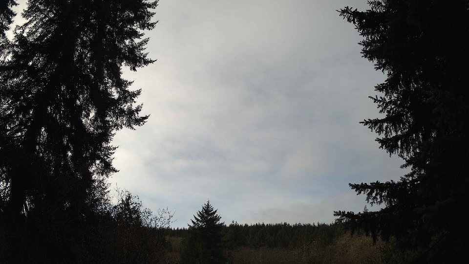 Pacific Northwest skyline timelapse frame from Nov 22nd, 2025 at 10:00 AM