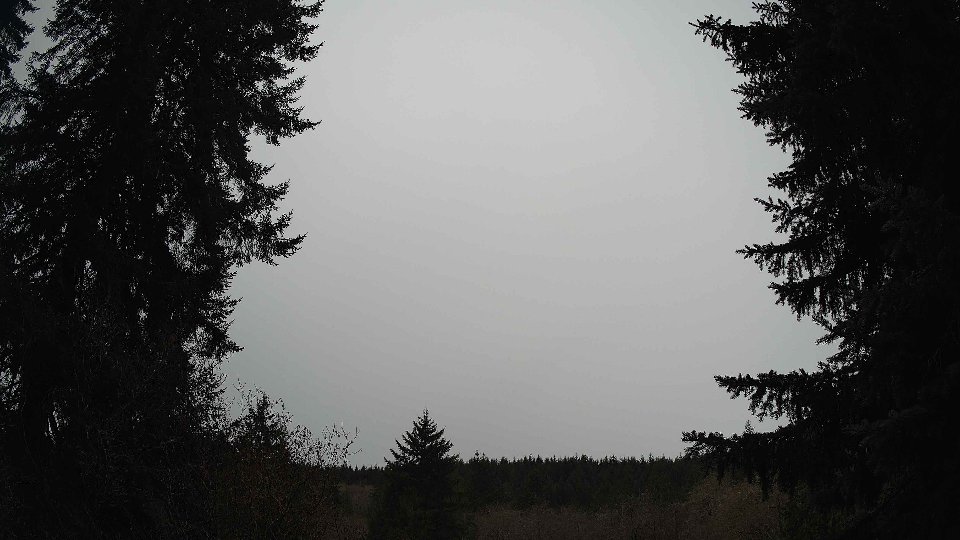 Pacific Northwest skyline timelapse frame from Nov 22nd, 2025 at 1:00 PM