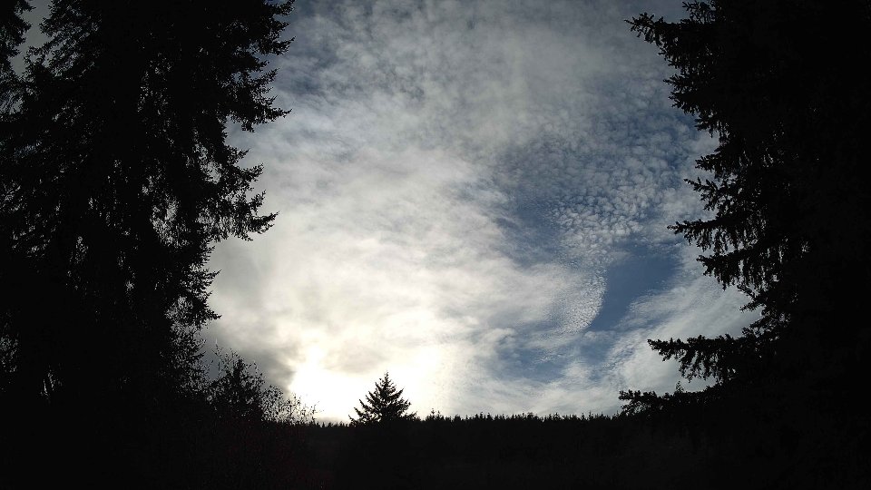 Pacific Northwest skyline timelapse frame from Nov 22nd, 2025 at 2:00 PM