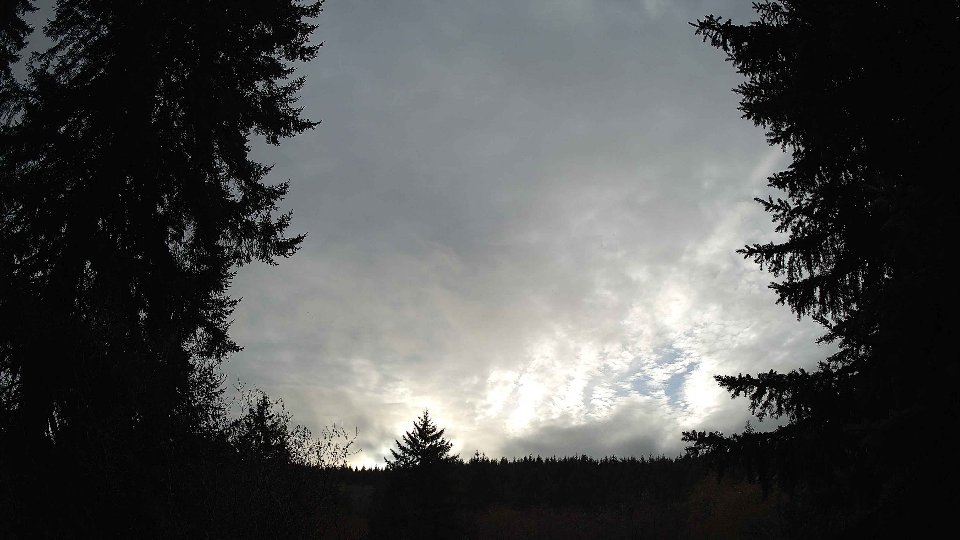 Pacific Northwest skyline timelapse frame from Nov 22nd, 2025 at 2:30 PM