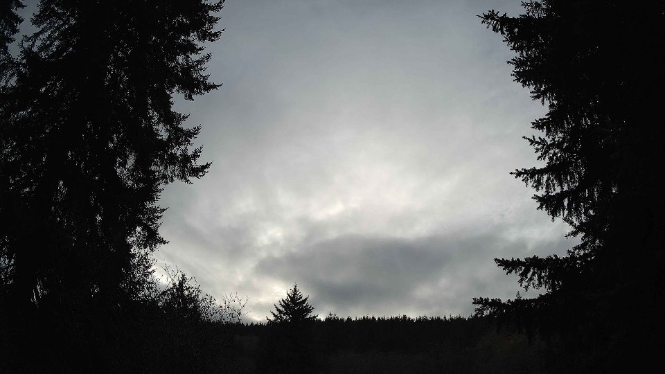 Pacific Northwest skyline timelapse frame from Nov 22nd, 2025 at 2:45 PM