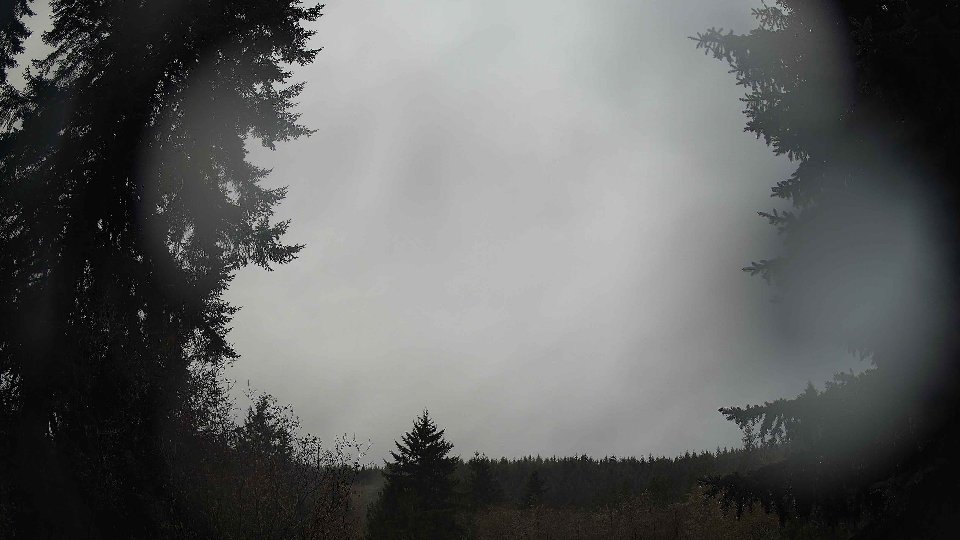 Pacific Northwest skyline timelapse frame from Nov 23rd, 2025 at 8:15 AM