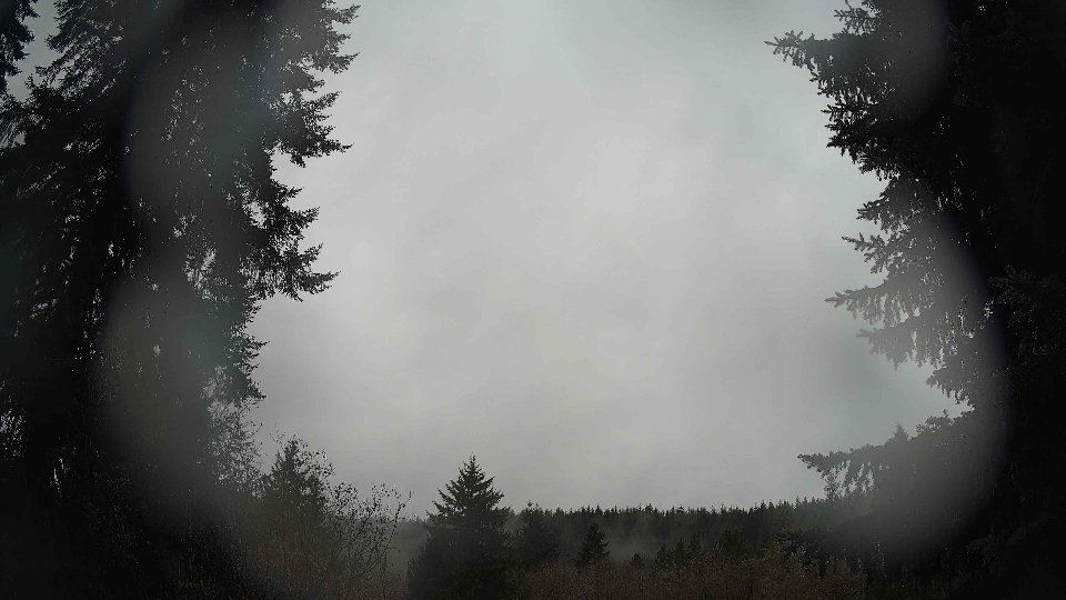 Pacific Northwest skyline timelapse frame from Nov 23rd, 2025 at 8:30 AM