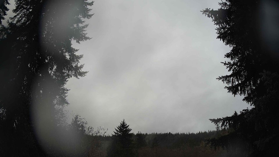 Pacific Northwest skyline timelapse frame from Nov 23rd, 2025 at 8:45 AM