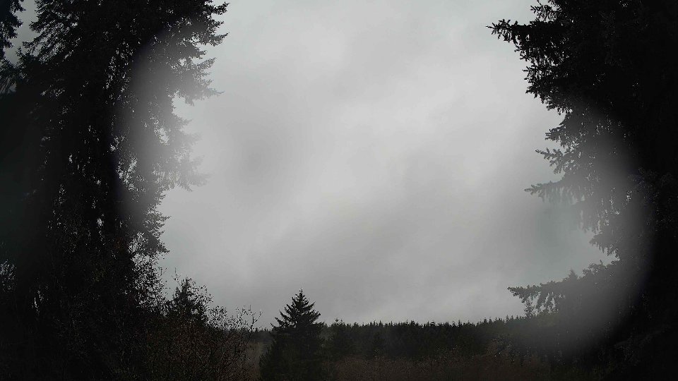 Pacific Northwest skyline timelapse frame from Nov 23rd, 2025 at 9:30 AM
