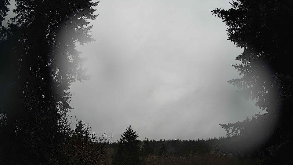 Pacific Northwest skyline timelapse frame from Nov 23rd, 2025 at 9:45 AM