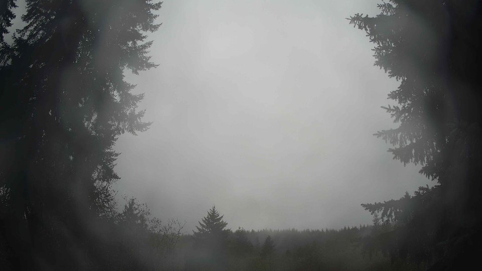 Pacific Northwest skyline timelapse frame from Nov 23rd, 2025 at 12:45 PM