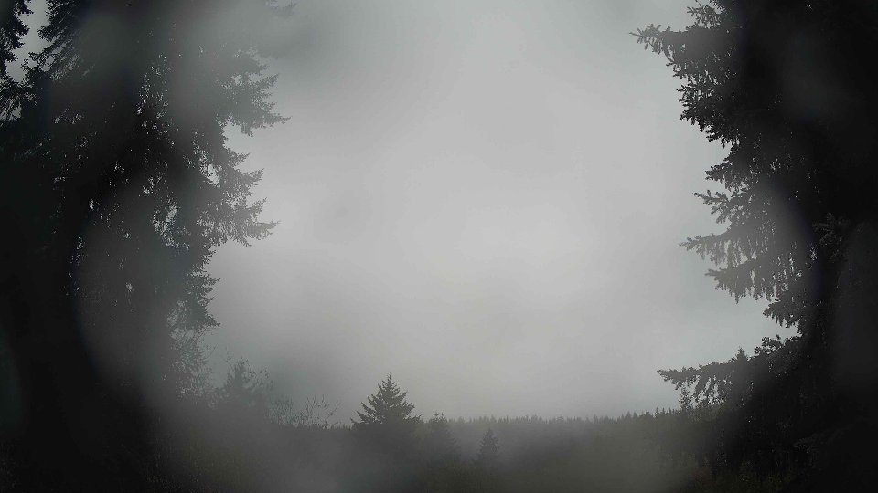 Pacific Northwest skyline timelapse frame from Nov 23rd, 2025 at 2:45 PM