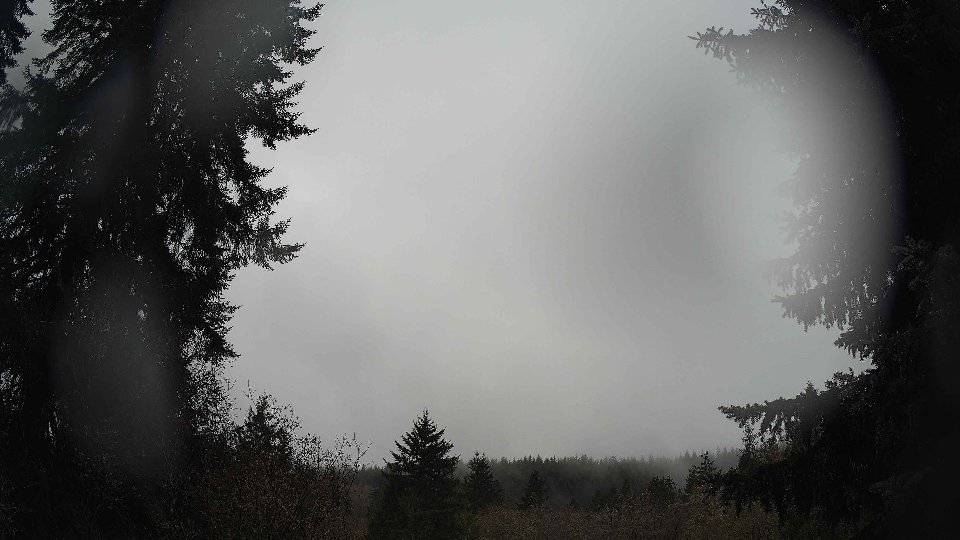 Pacific Northwest skyline timelapse frame from Nov 23rd, 2025 at 3:45 PM