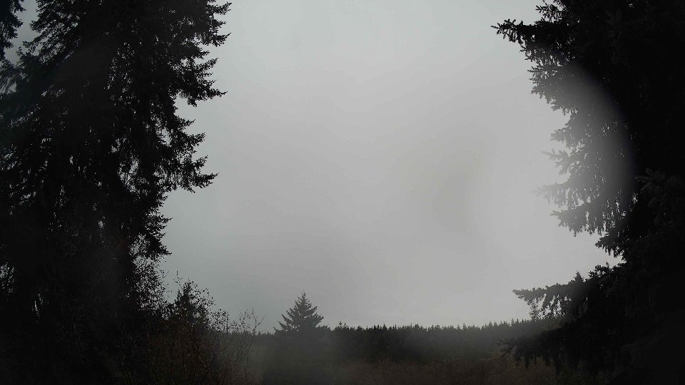 Pacific Northwest skyline timelapse frame from Nov 23rd, 2025 at 4:30 PM