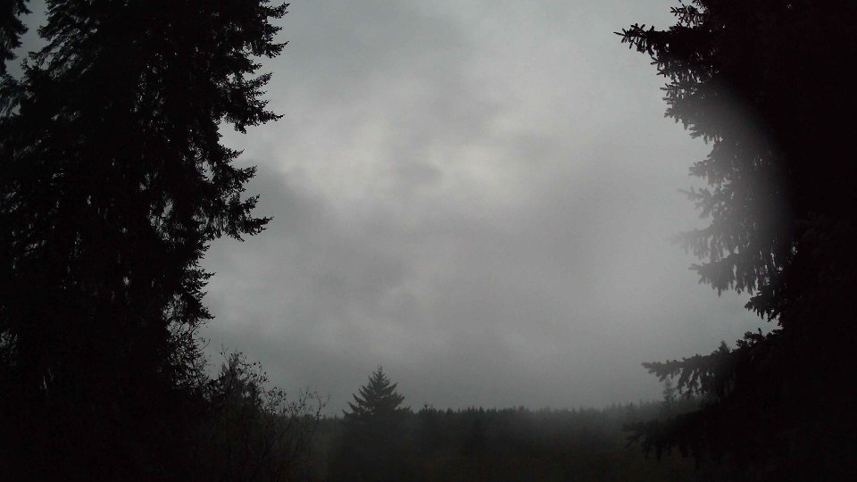 Pacific Northwest skyline timelapse frame from Nov 23rd, 2025 at 5:00 PM