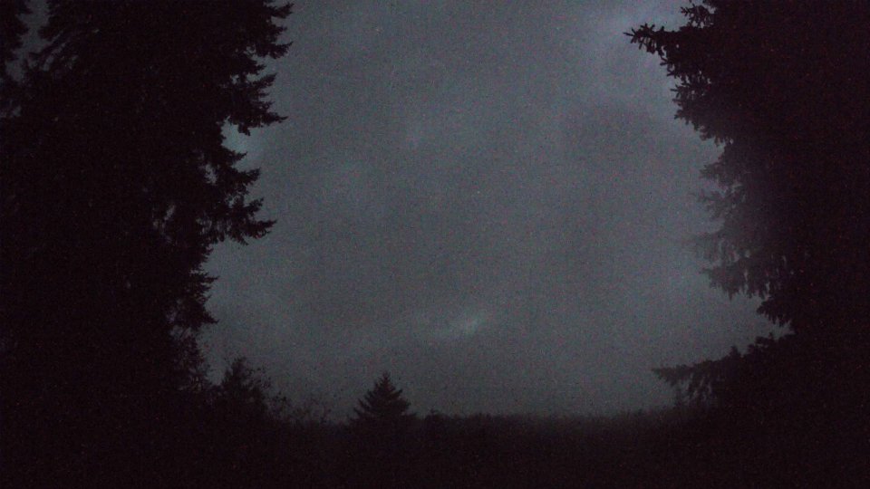 Pacific Northwest skyline timelapse frame from Nov 23rd, 2025 at 5:14 PM