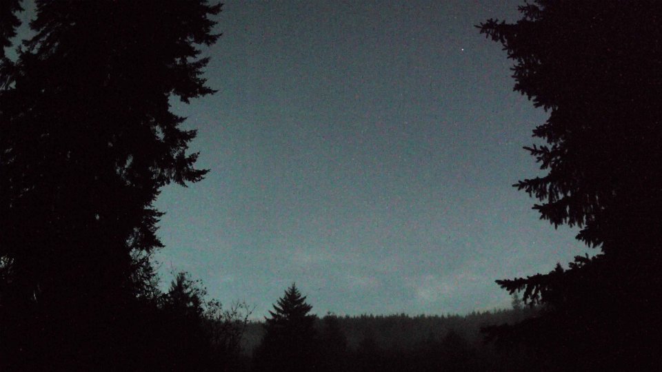 Pacific Northwest skyline timelapse frame from Nov 24th, 2025 at 6:45 AM
