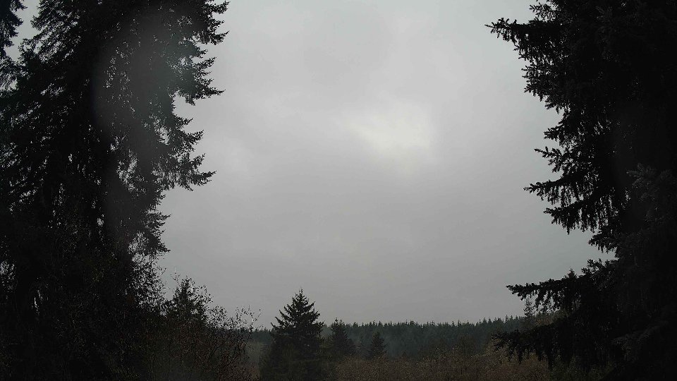 Pacific Northwest skyline timelapse frame from Nov 24th, 2025 at 11:30 AM