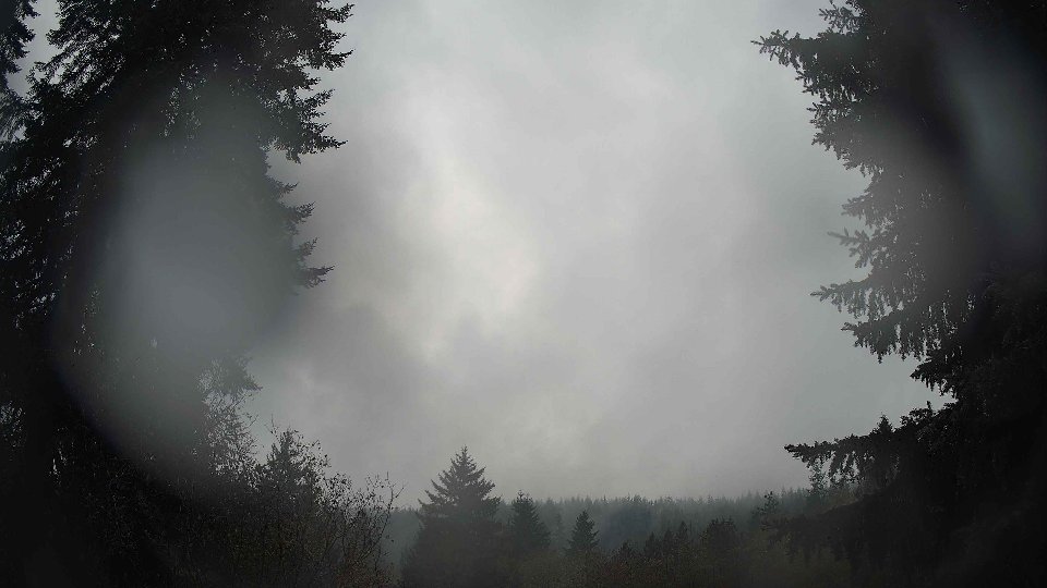 Pacific Northwest skyline timelapse frame from Nov 24th, 2025 at 12:30 PM