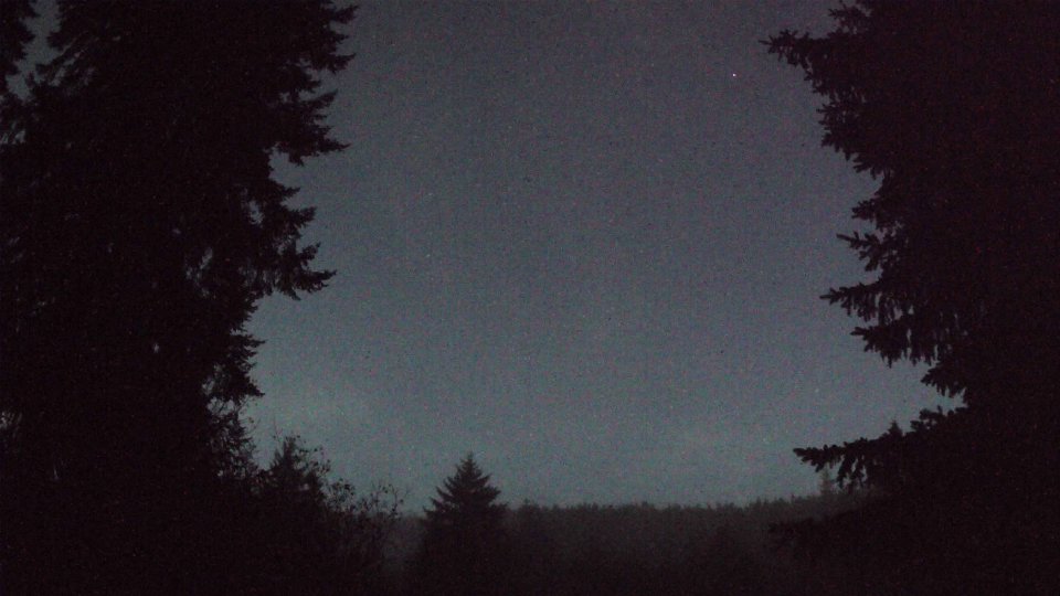Pacific Northwest skyline timelapse frame from Nov 24th, 2025 at 6:42 AM