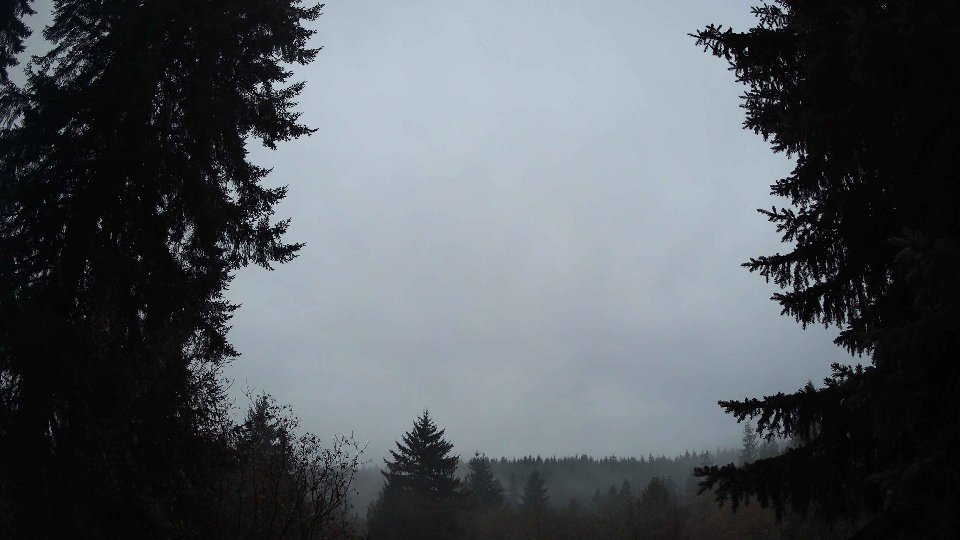Pacific Northwest skyline timelapse on Nov 25, 2025 at 7:15 AM