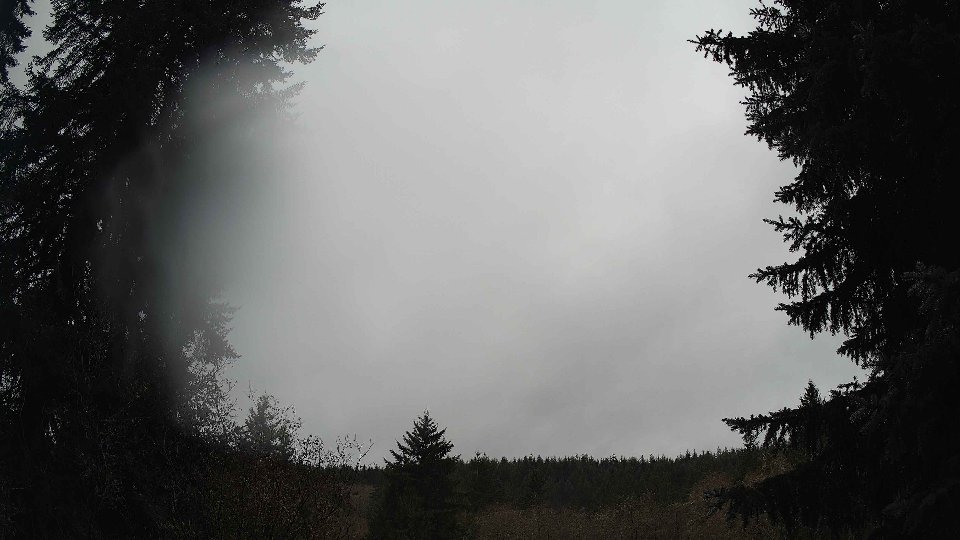Pacific Northwest skyline timelapse frame from Nov 26th, 2025 at 9:45 AM