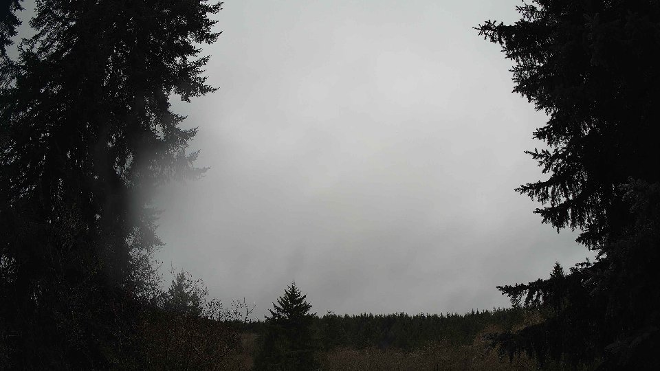 Pacific Northwest skyline timelapse frame from Nov 26th, 2025 at 11:00 AM