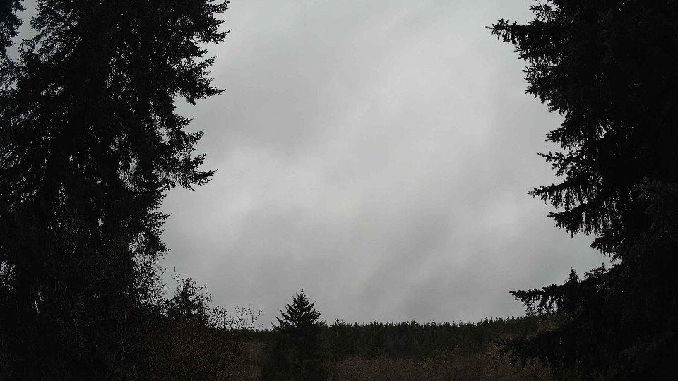 Pacific Northwest skyline timelapse frame from Nov 26th, 2025 at 12:15 PM
