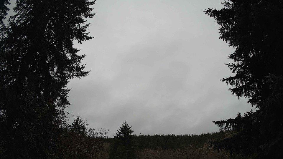 Pacific Northwest skyline timelapse frame from Nov 26th, 2025 at 12:45 PM