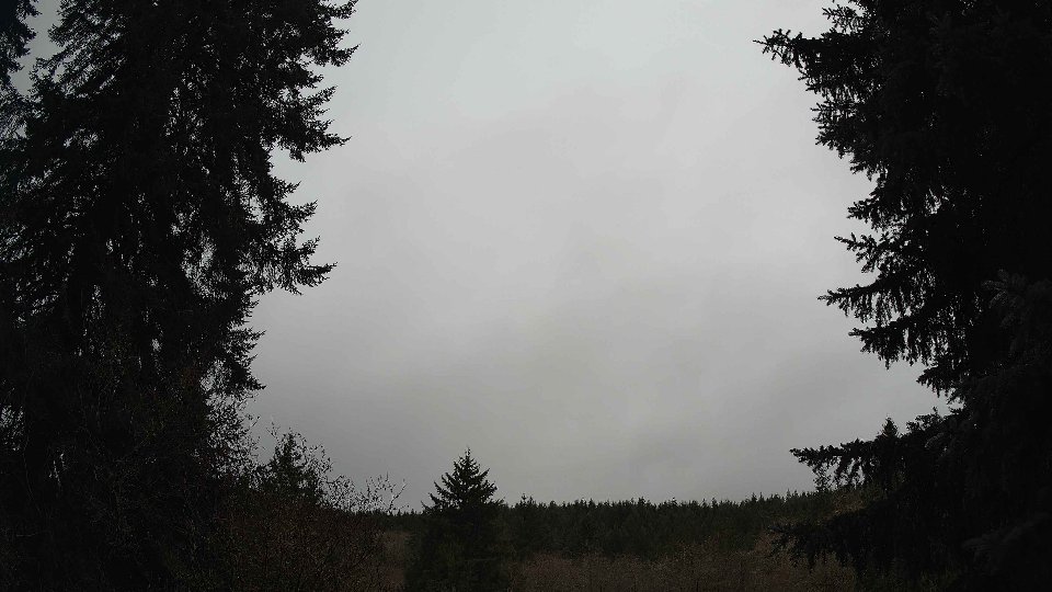 Pacific Northwest skyline timelapse frame from Nov 26th, 2025 at 1:00 PM