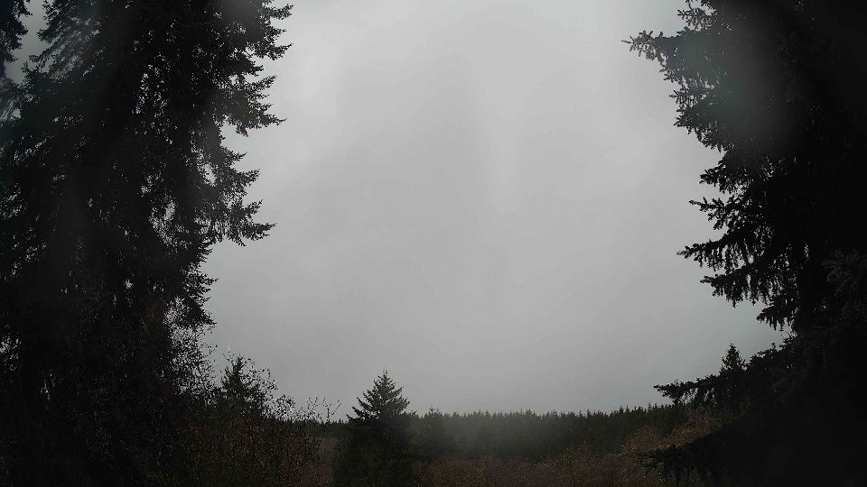 Pacific Northwest skyline timelapse frame from Nov 26th, 2025 at 3:00 PM
