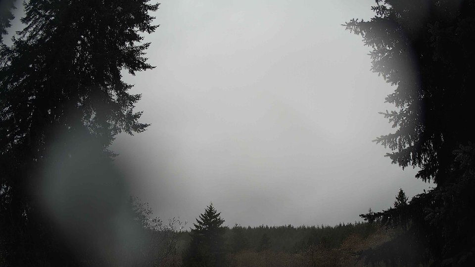 Pacific Northwest skyline timelapse frame from Nov 26th, 2025 at 3:45 PM