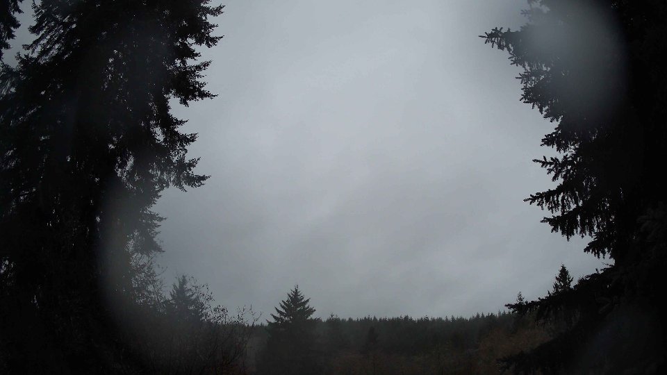 Pacific Northwest skyline timelapse frame from Nov 26th, 2025 at 4:30 PM