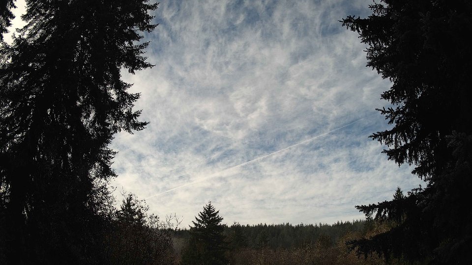 Pacific Northwest skyline timelapse on Nov 29, 2025 at 10:00 AM