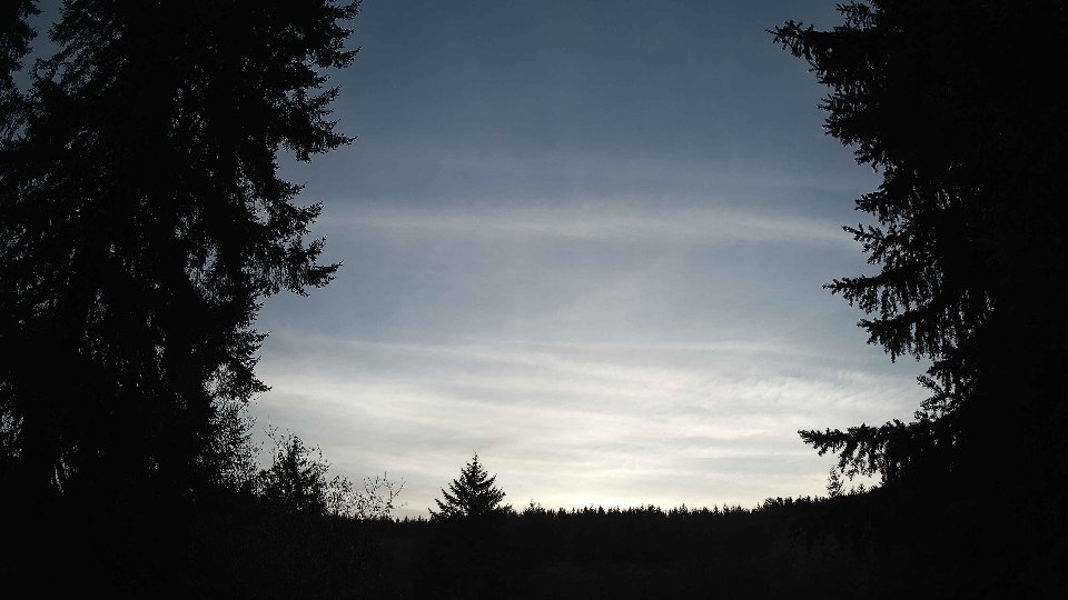 Pacific Northwest skyline timelapse on Nov 30, 2025 at 4:00 PM
