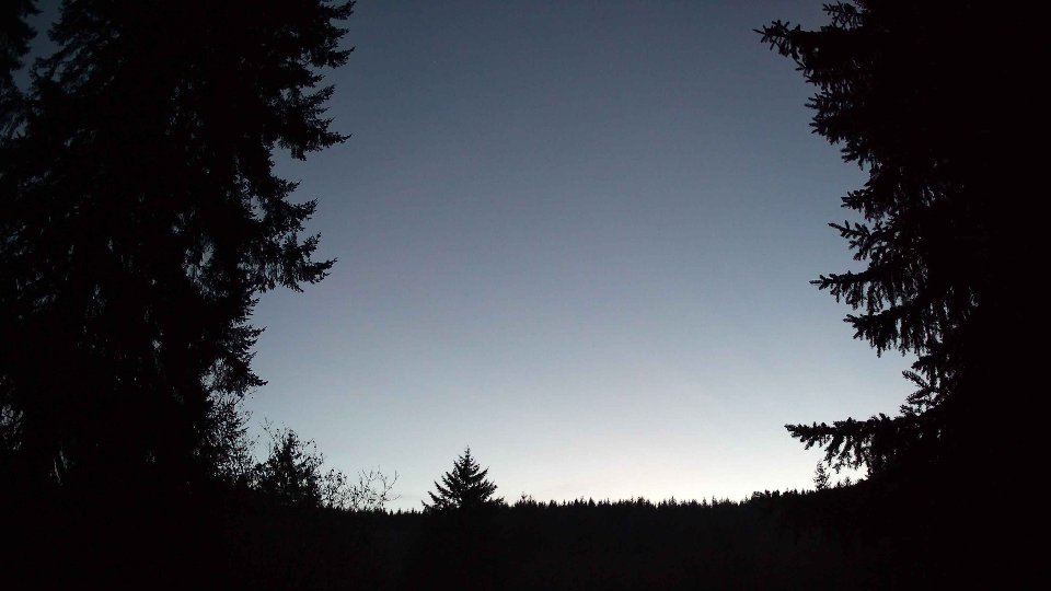 Pacific Northwest skyline timelapse on Nov 30, 2025 at 5:00 PM