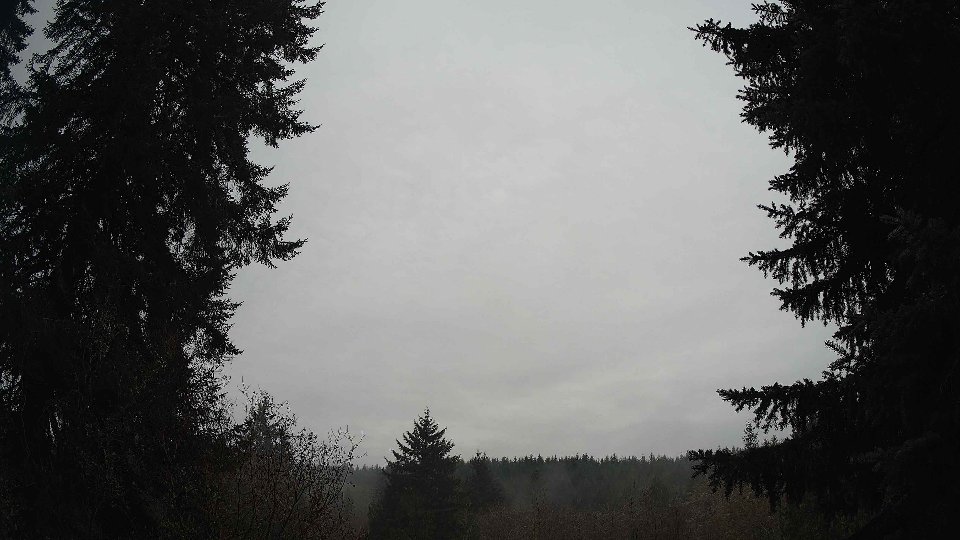 Pacific Northwest skyline timelapse on Dec 01, 2025 at 8:30 AM