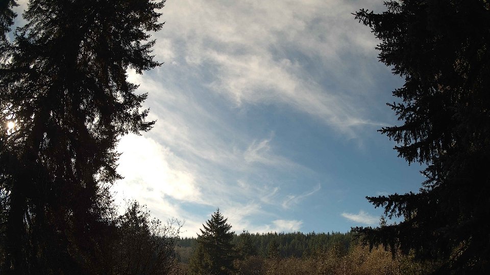 Pacific Northwest skyline timelapse on Dec 01, 2025 at 12:00 PM