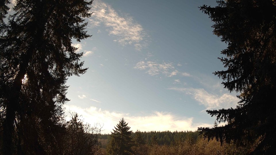 Pacific Northwest skyline timelapse on Dec 01, 2025 at 12:30 PM