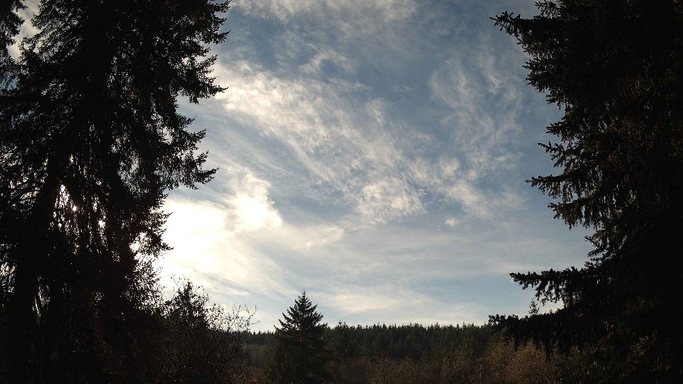 Pacific Northwest skyline timelapse on Dec 01, 2025 at 12:45 PM