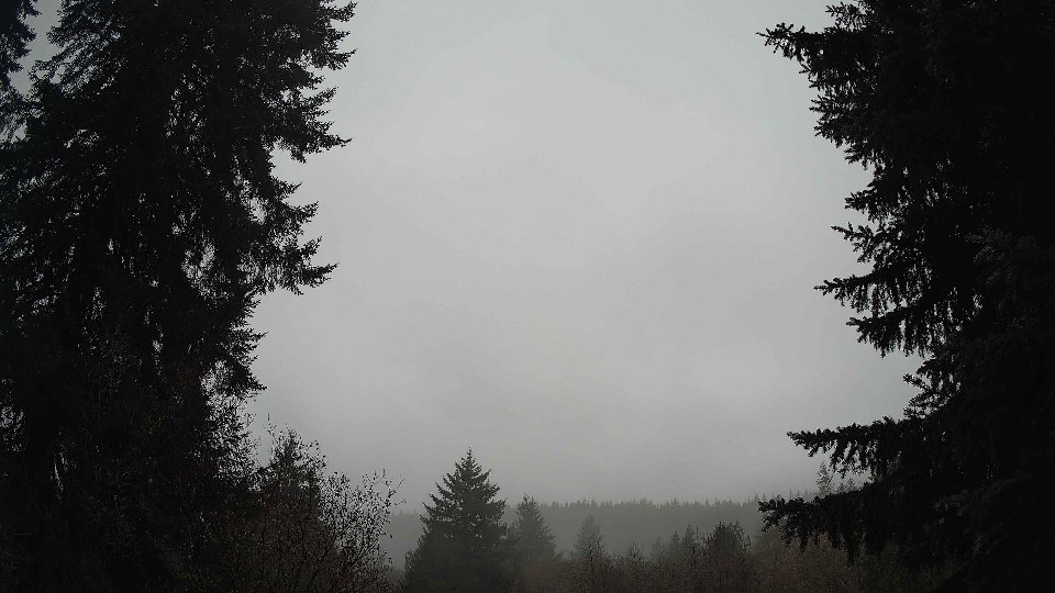 Pacific Northwest skyline timelapse on Dec 03, 2025 at 8:15 AM