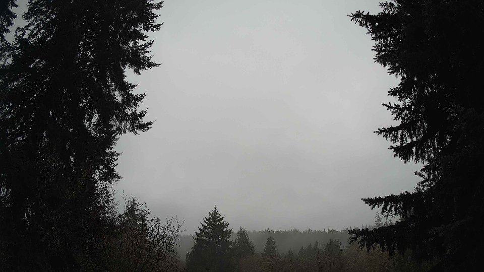 Pacific Northwest skyline timelapse on Dec 03, 2025 at 9:00 AM