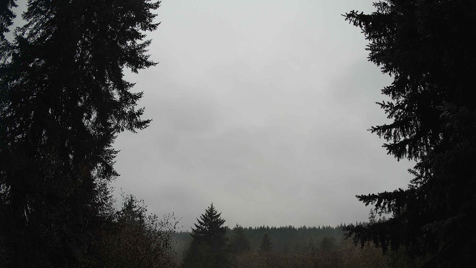 Pacific Northwest skyline timelapse on Dec 03, 2025 at 9:30 AM