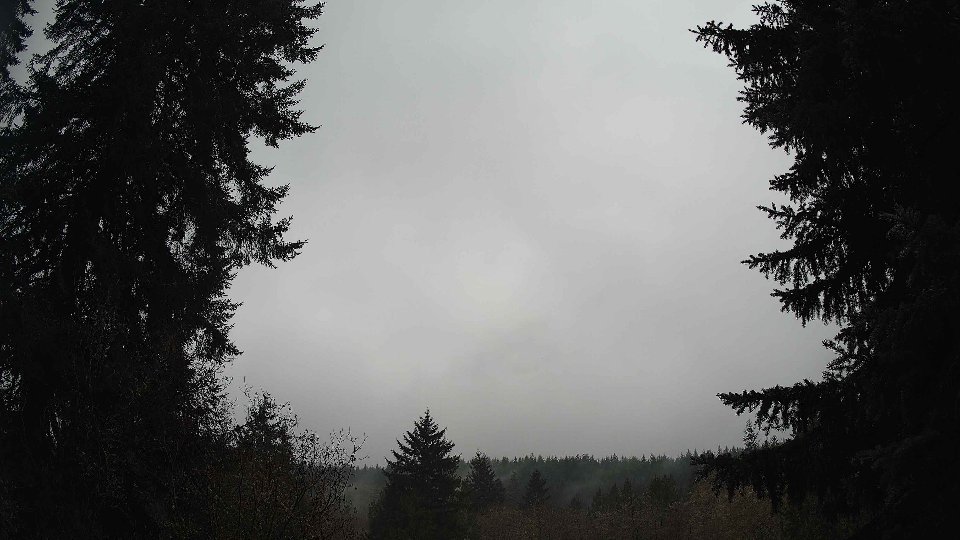 Pacific Northwest skyline timelapse on Dec 03, 2025 at 10:00 AM