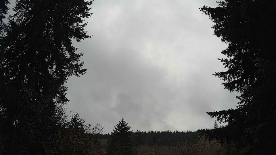 Pacific Northwest skyline timelapse on Dec 03, 2025 at 12:30 PM