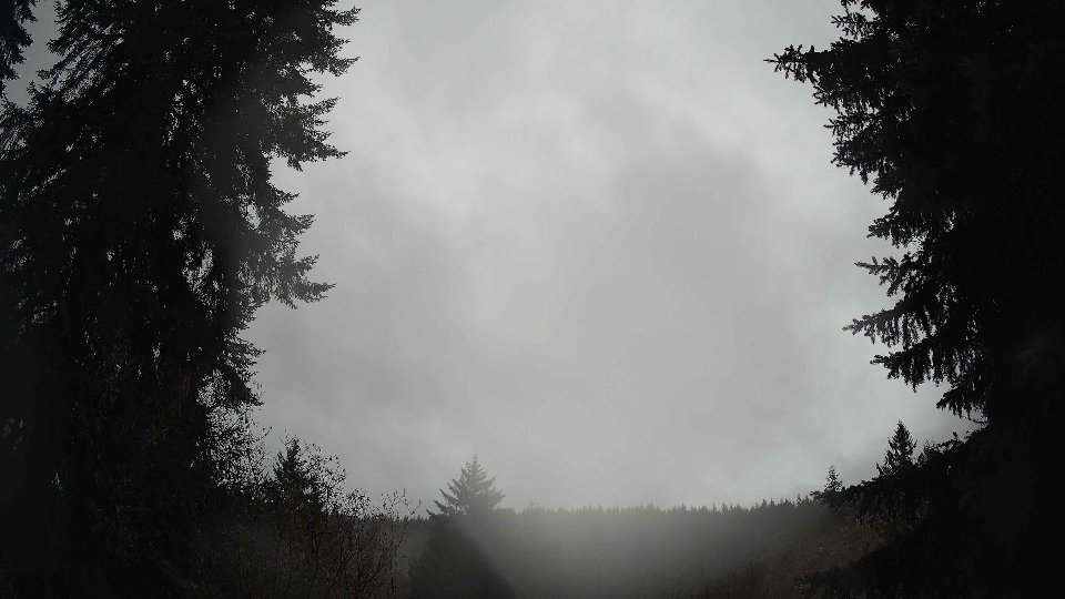 Pacific Northwest skyline timelapse on Dec 05, 2025 at 8:00 AM