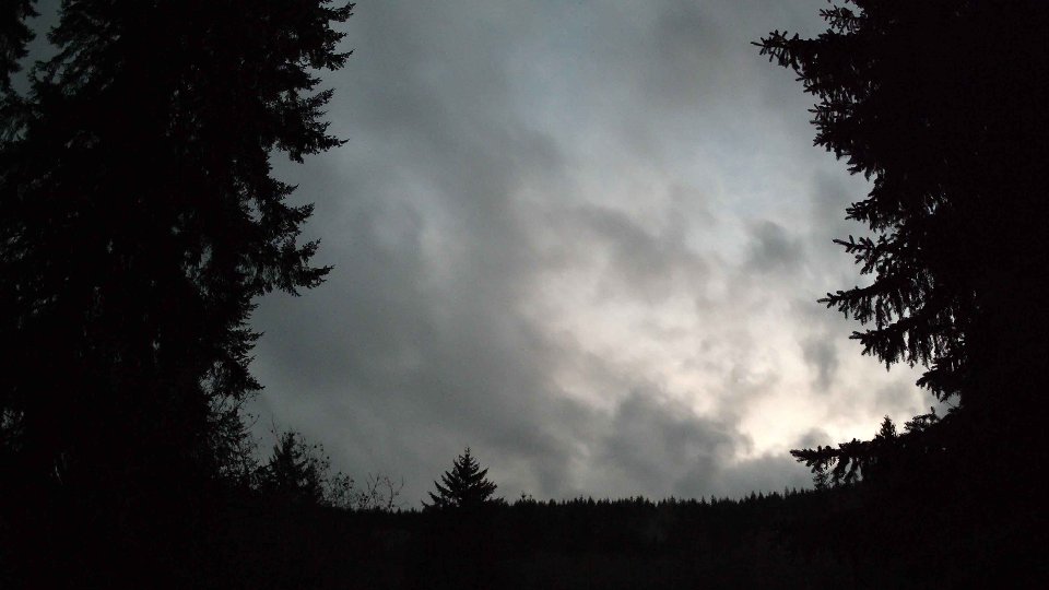 Pacific Northwest skyline timelapse on Dec 05, 2025 at 5:00 PM